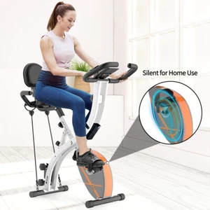 Stationary Exercise Bike Cycling Bicycle Home Gym Cardio Fitness Workout Bike - Picture 1 of 8
