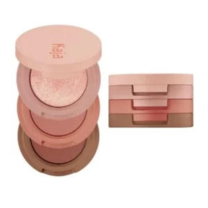 KAJA Beauty Bento Bouncy Matte & Shimmer Eyeshadow Trio 08 Chocolate Dahlia - Picture 1 of 4