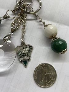 Philadelphia Eagles Purse Charm Key Ring Chain - Picture 1 of 3