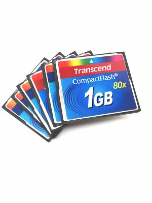 Transcend CompactFlash ULTRA Industrial CF Card 1GB Industrial Grade Card TS1GCF - Image 1 of 4