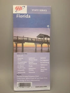 Map AAA Florida 2006 The State Series Gold Coast Space Coast & Sun Coast Areas - Picture 1 of 3