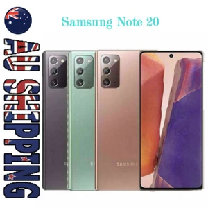 New Sealed Samsung Galaxy Note 20 5G 128GB Factory Unlocked Smartphone AU Stock - Picture 1 of 13