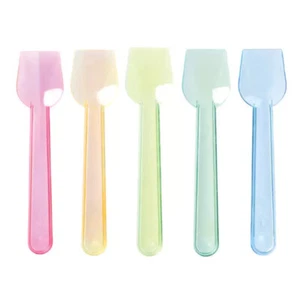 Mehrweg Plastik Eisspaten Eislöffel Eis 95 mm Wieververwendbar 1 kg bunt - Bild 1 von 2