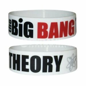 Collectable Wristband - 1" Silicone Bracelet - Big Bang Theory Logo