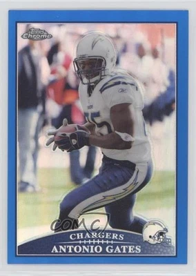 2009 Topps Chrome Blue Refractor Antonio Gates #TC43 - Image 1 of 2