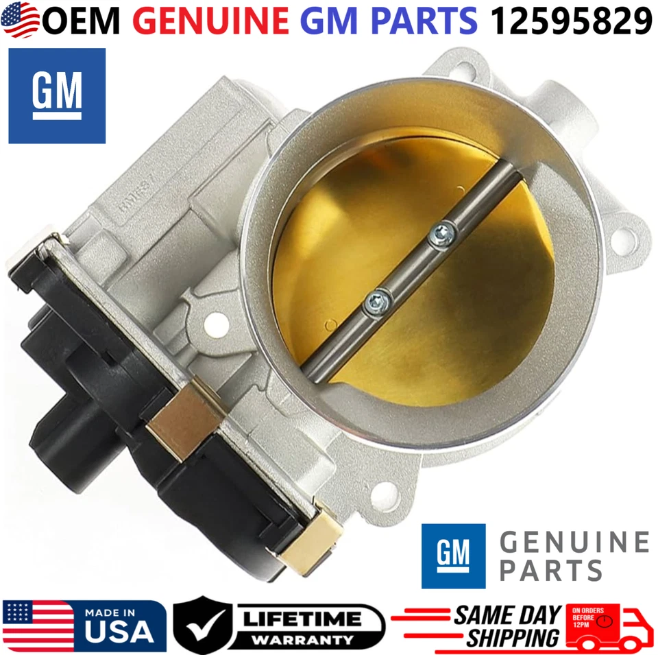 Carrocería de acelerador GMC de fabricante de equipos originales para Chevrolet GMC Pontiac 2007-2014 3,6 L 4,3 L V6, 12595829 Foto 1 de 4