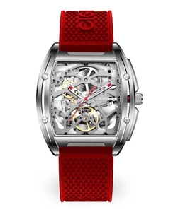 CIGADesign Z Series Automatik Skelett Armbanduhr, Luxus Tonneau mit Leder... - Bild 1 von 9