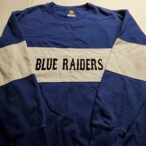 💙 Middle Tennessee State MTSU Blue Raiders Retro Sweatshirt Herren Damen 24 cm - Bild 1 von 13