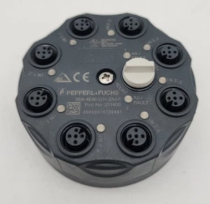 PEPPERL & FUCHS 251408 VBA-4E4E-G11-ZAJ-F Interface Module VBA4E4EG11ZAJF - Picture 1 of 2