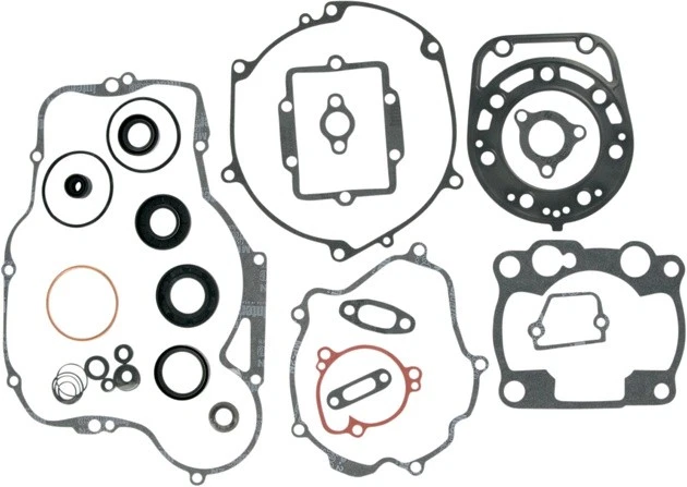 Moose Complete Gasket Set with Oil Seals Fits Kawasaki KDX 250 1991-1994 Foto 1 de 1