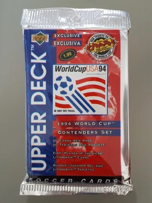 1994 Upper Deck World Cup Contenders Set Pack 20 Soccer Cards USA Soccer READ! - Image 1 of 2