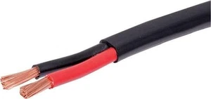 Cable Heavy Duty Twin Black 6mmsq - Per M Suitable for DCDC Wiring - Picture 1 of 1
