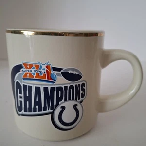 Indianapolis Cots Super Bowl XLI Champions Tasse Saison Spiel Ergebnisse Kostenloser Versand - Bild 1 von 2