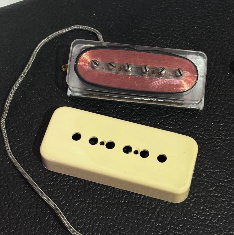 Vintage 1968 Les Paul P90 with Cover (Clear Bobbin) - Image 1 of 4