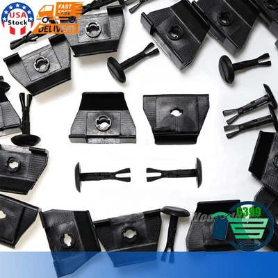 10 Set Front Fender Liner Bumper Cover Pin Clip for Toyota 5387958010 4774958010 - Image 1 of 4