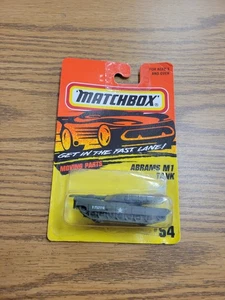 Tanque Matchbox Abrams M1 #54. Piezas móviles entrar en el carril rápido. - Imagen 1 de 2