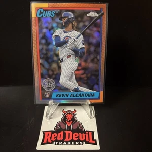 Kevin Alcantara 2025 Topps Chrome #90CB-14 1990 Topps Insert Rookie RC Cubs - Picture 1 of 2