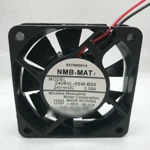 1PCS New NMB-MAT 2406VL-05W-B50 DC24V 0.09A 2-Wire Cooling Fan#QW - Picture 1 of 3