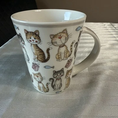 Taza Gato Sonriente Gatito Taza Pez Estuche de Regalo Foto 1 de 2