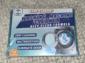 Wash Warrior ~ Washing Machine Cleaner ~ 15 Tablets ~ Sealed - Picture 1 of 3