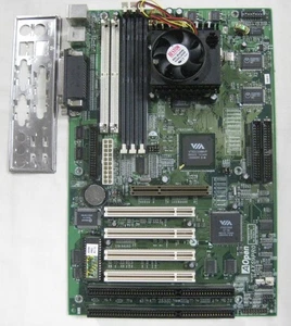 AOpen AX59Pro mit CPU AMD K6-2 / Blende / Sockel 7 - Bild 1 von 6