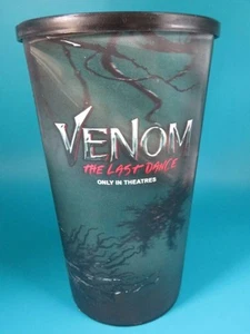 6 1/2" Plastic VENOM Last Dance AMC Movie Holograph CUP Soda Drink + LID - Picture 1 of 5
