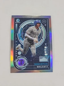 2024 Bowman #BAI-12 Sebastian Walcott Bowman A.I. - Picture 1 of 2