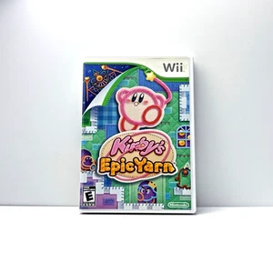 Kirby's Epic Yarn Nintendo Wii No Manual Refurbished & Tested Free Shipping - Picture 1 of 5
