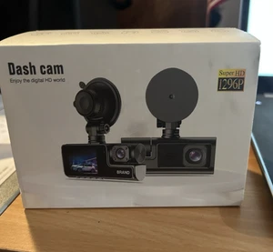 Dash cam Super HD 1296P Vehicle Black Box DVR 2" Display 170 degree Wide Angle - Picture 1 of 8