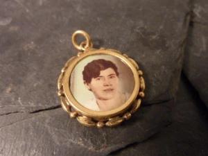 Colgante antiguo dorado joyas antiguas oro espuma - Imagen 1 de 1