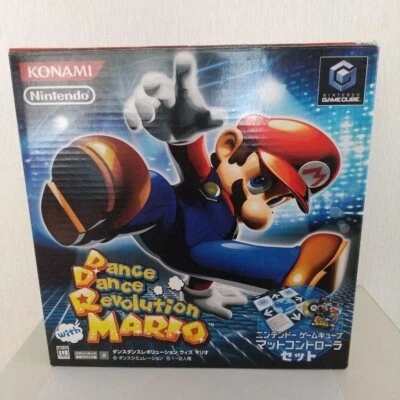 Dance Dance Revolution With Mario Mix Complete Mat Included CIB Japan GameCube - Image 1 of 4