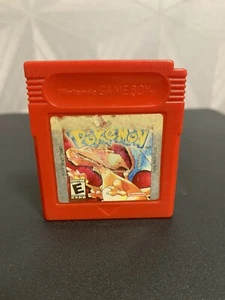 GB Original/ Pokemon Rote Version/ Englisch/ Authentic/ Funktionstüchtig Speichert - Bild 1 von 1