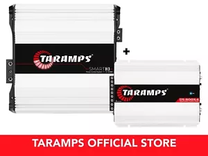 Amplificador Taramps Smart 3 - 1~2 Ohmios 3000W RMS 1~2 Ohmios + DS 800X4 2 Ohmios - Imagen 1 de 19