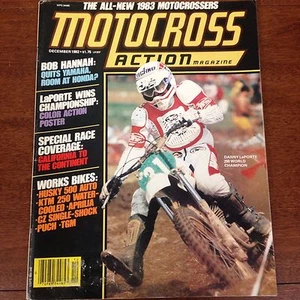 DICIEMBRE 1982 MOTOCROSS ACCIÓN HUSQVARNA 4 TIEMPOS 250cc GP 125 250 YZ VINTAGE - Imagen 1 de 12