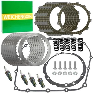 Clutch Kit Heavy Duty Springs & Cover Gasket Compatible with Honda Shadow Aer... - Bild 1 von 7