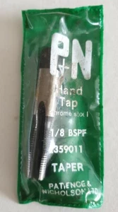 P&N CHROME STEEL HAND TAP BSP.F G 1/8", NO.2359011. NEW SEALED - Picture 1 of 3