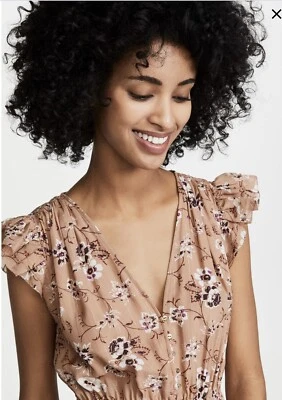 Ulla Johnson Barneys New York Womens Pink Magenta Size US 4 Silk Top NEW 🍇 - image 1 of 4