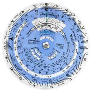 Jeppesen CR-3 Circular Flight Computer - Foto 1 di 4