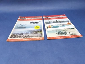 2 Vintage 1977 Airfix Magazine für Modellbauer Flugzeuge Panzer Militär - Bild 1 von 7
