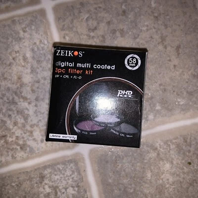 Zeikos ZE-FLK58 58mm Filter Kit - Image 1 of 3