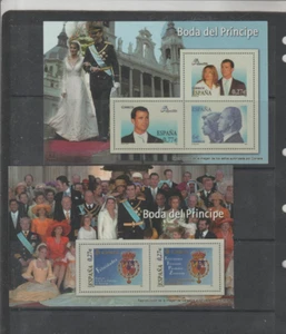 España Boda del Principe Felipe Hojitas Recuerdo de Series de año 2004 (HE-510) - Imagen 1 de 1