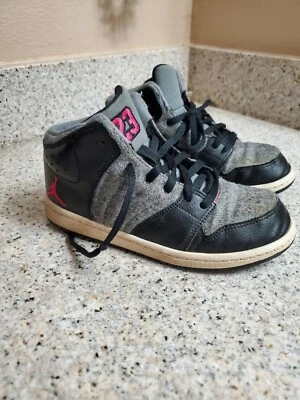 Zapatos de baloncesto Jordan 1 Flight 4 Prem GP Hi Top para niños jóvenes 828246-019 1 año Foto 1 de 4