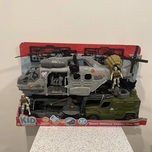 Juego de helicóptero militar gigante Kid Connection 57 piezas nuevo. - Imagen 1 de 18