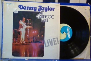 Danny Taylor Live At Carnegie Hall lp, 1972, ULTRA RARE,NO SPINDLE HOLE MARKS,NM - Picture 1 of 1