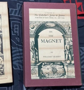 🧲 William Gilbert / On the Magnet 1st Edition 1958 Basic Books HC/Slipcover - Picture 1 of 8
