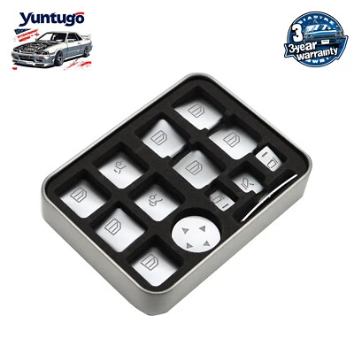 For Mercedes Benz E C-Class GLK Car Door Armrest Window Switch Button Cover Trim - Image 1 of 4