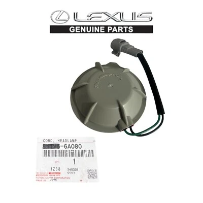 SE ADAPTA A: 98 - 07 LEXUS LX470 FARO LÁMPARA ARNÉS CABLE TAPA CUBIERTA FABRICANTE DE EQUIPOS ORIGINALES NUEVO Foto 1 de 3
