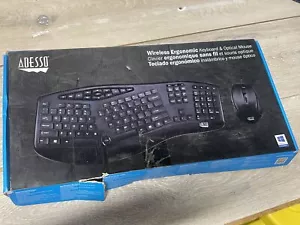 Adesso WKB-1600CB TruForm Wireless Ergonomic Keyboard And Optical Mouse - - Picture 1 of 5