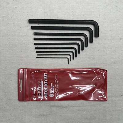 Eklind Hex L Key Set 9 Pc No 69209 - Image 1 of 4