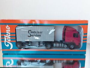 Tekno Volvo FH12 Truck Container Services Truck On 1:50 In Box